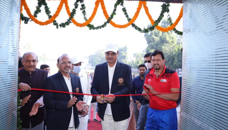 Ashutosh Gangal, General Manager, Northern Railway inaugurates Boxing Academy at Karnail Singh Stadium