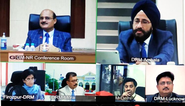 General Manager, Northern Railway organizes Safety/Performance Review Meeting