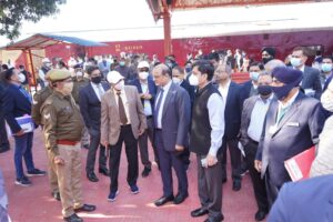 General Manager of Northern Railway inspects Tapri - Meerut City Rail Section