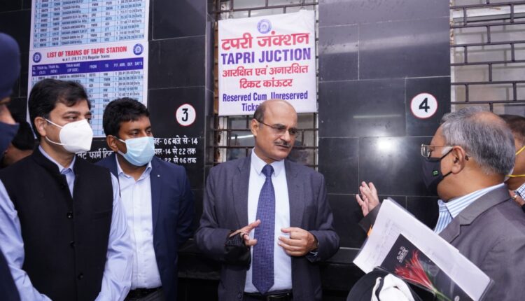 General Manager of Northern Railway inspects Tapri - Meerut City Rail Section
