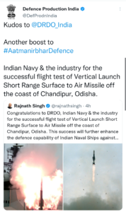 india-successfully-tests-vl-srsam-surface-to-air-missile