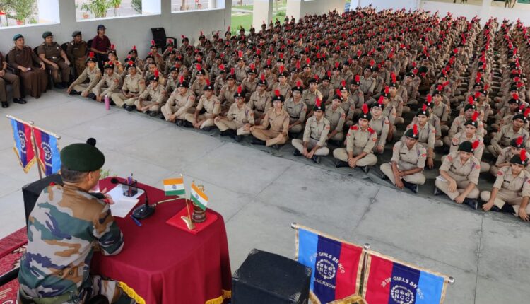 launch-of-military-camp-for-girls-ncc-cadets-in-lucknow
