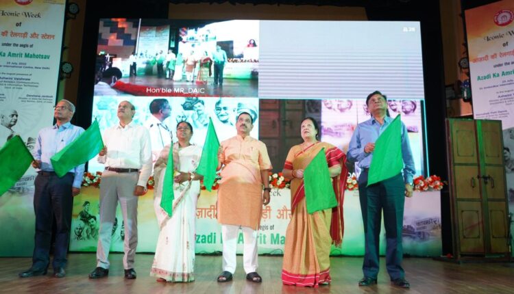 Weekly celebrations on the theme of 'Azadi ki Train and Station' concludes
