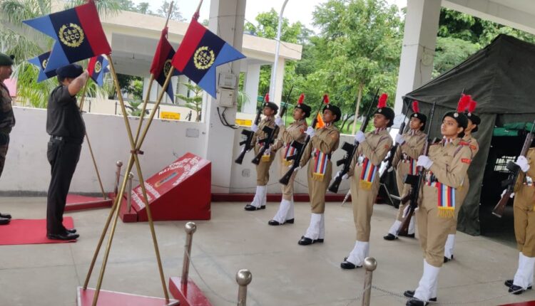 inspection-by-group-commander-in-girls-ncc-camp