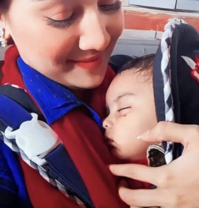 Ashi Singh and Shagun Pandey said - It was a wonderful experience shooting with a newborn