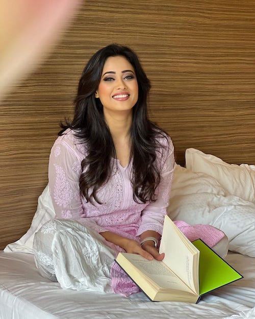 Shweta Tiwari says- I feel happy and relaxed after reading interesting novels