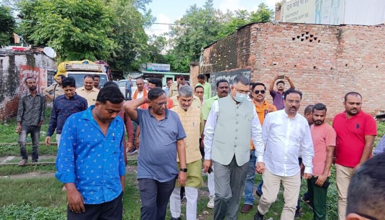 Moti Jheel will be beautified on the instructions of Defense Minister Rajnath Singh