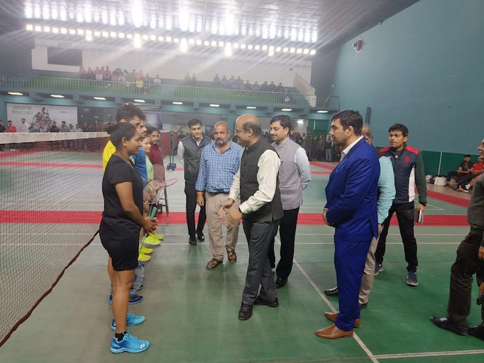 Ashutosh Gangal, General Manager Northern Railway inaugurated the 69th All India Railway Badminton Championship