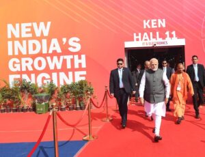 PM inaugurates UP Global Investors Summit 2023 in Lucknow